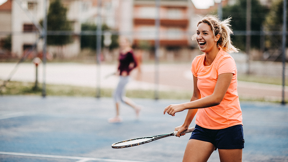 losing weight with tennis