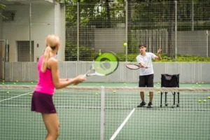 private tennis lesson