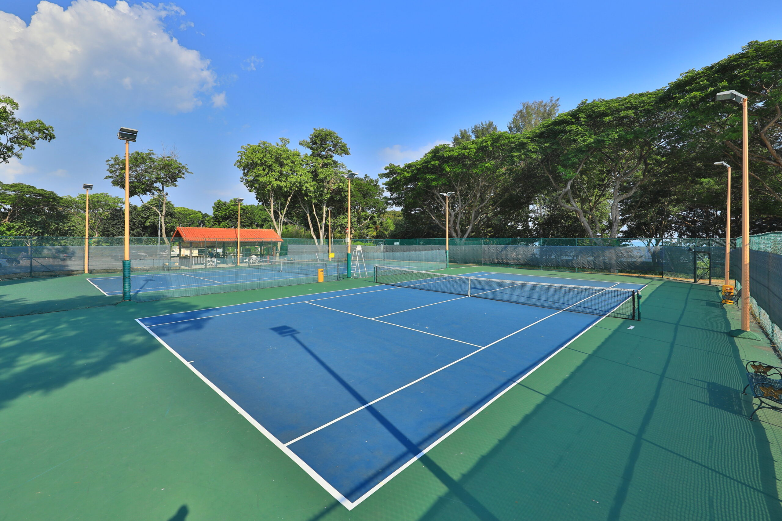 tennis court