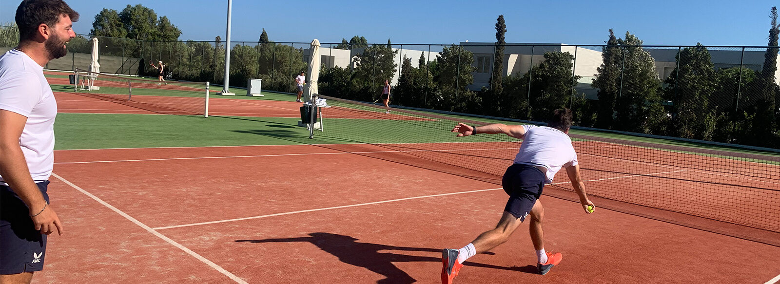 best tennis warm up routine